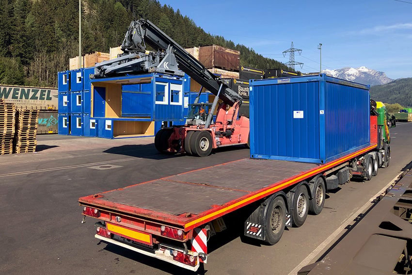 CASE MOBILI E CABINE SANITARIE SPEDITE IN GRECIA